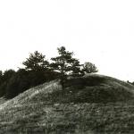 Jatkūniškių piliakalnis. J. Nemanio nuotrauka, 1982 m.